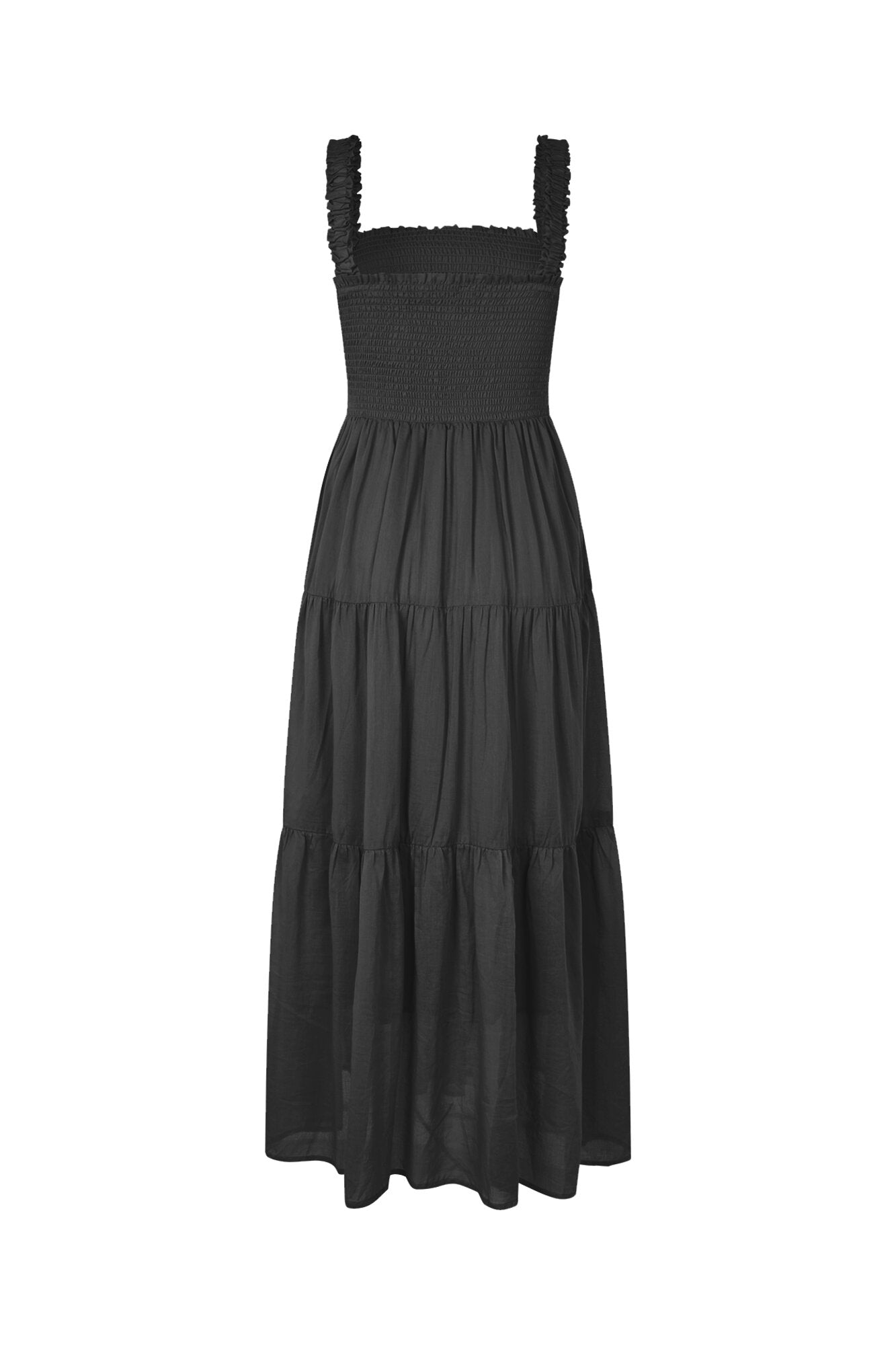 Nuda Maxi kjole - Washed Black